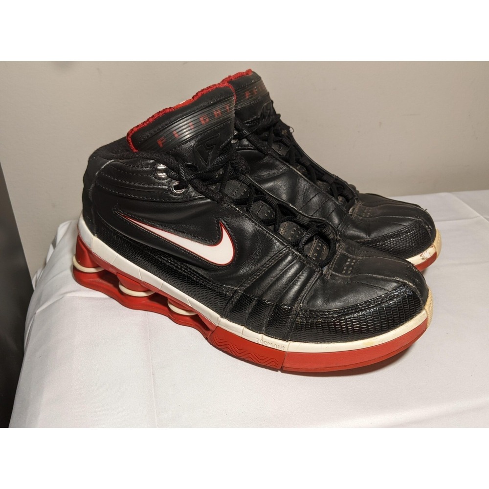 Vintage 2004 Nike Shox Flight VC 4 Vince Carter Basketball Shoes Mens Size 9